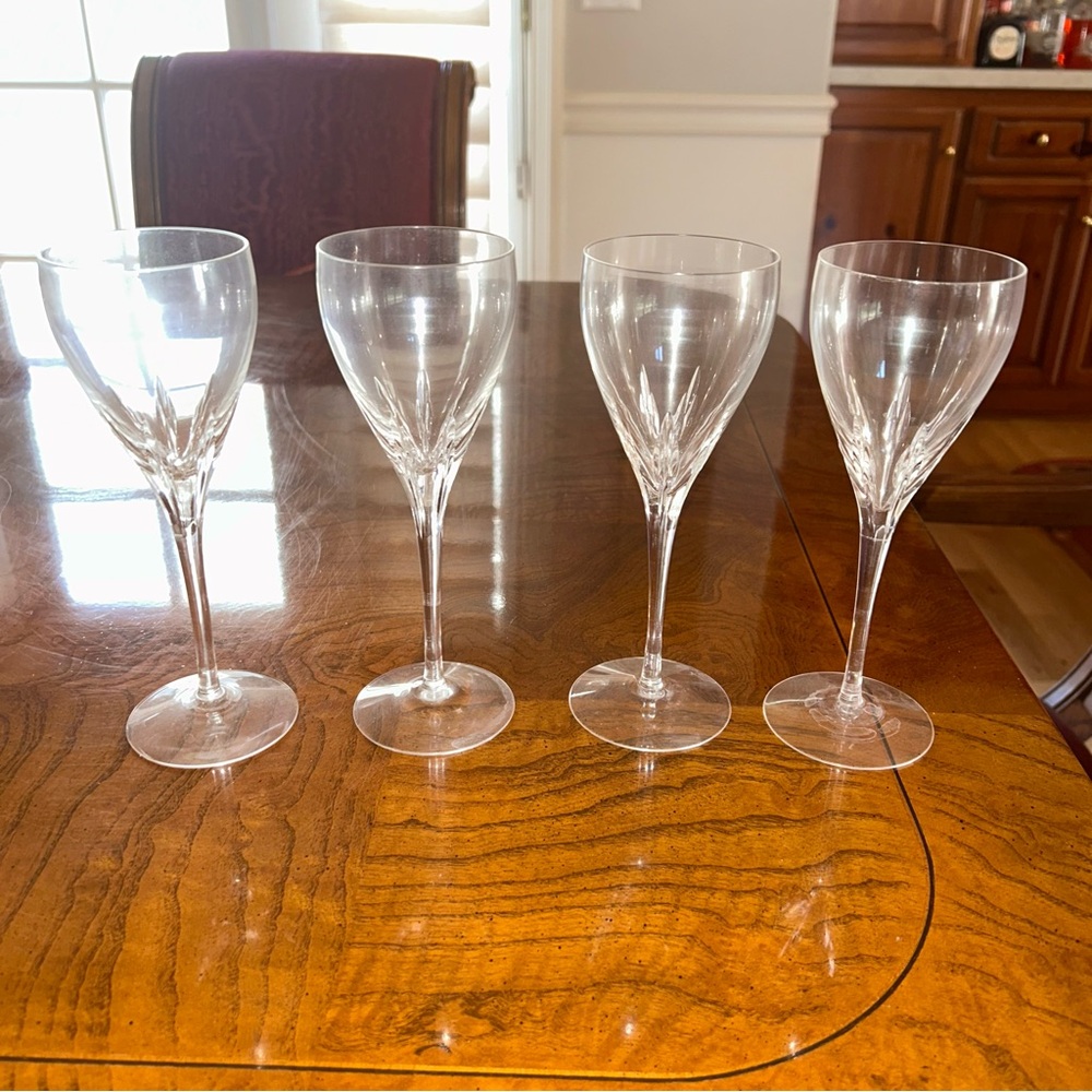 Lenox Firelight Clear Crystal Wine Glass Set of 4